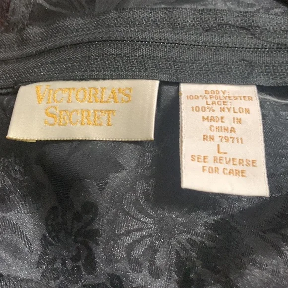 Gold label Victoria’s Secret black bode romper